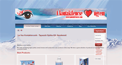 Desktop Screenshot of kontaktlencse.com